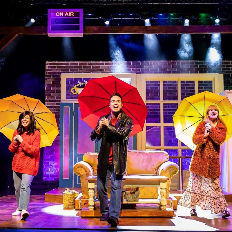 Production photograph from Friendsical