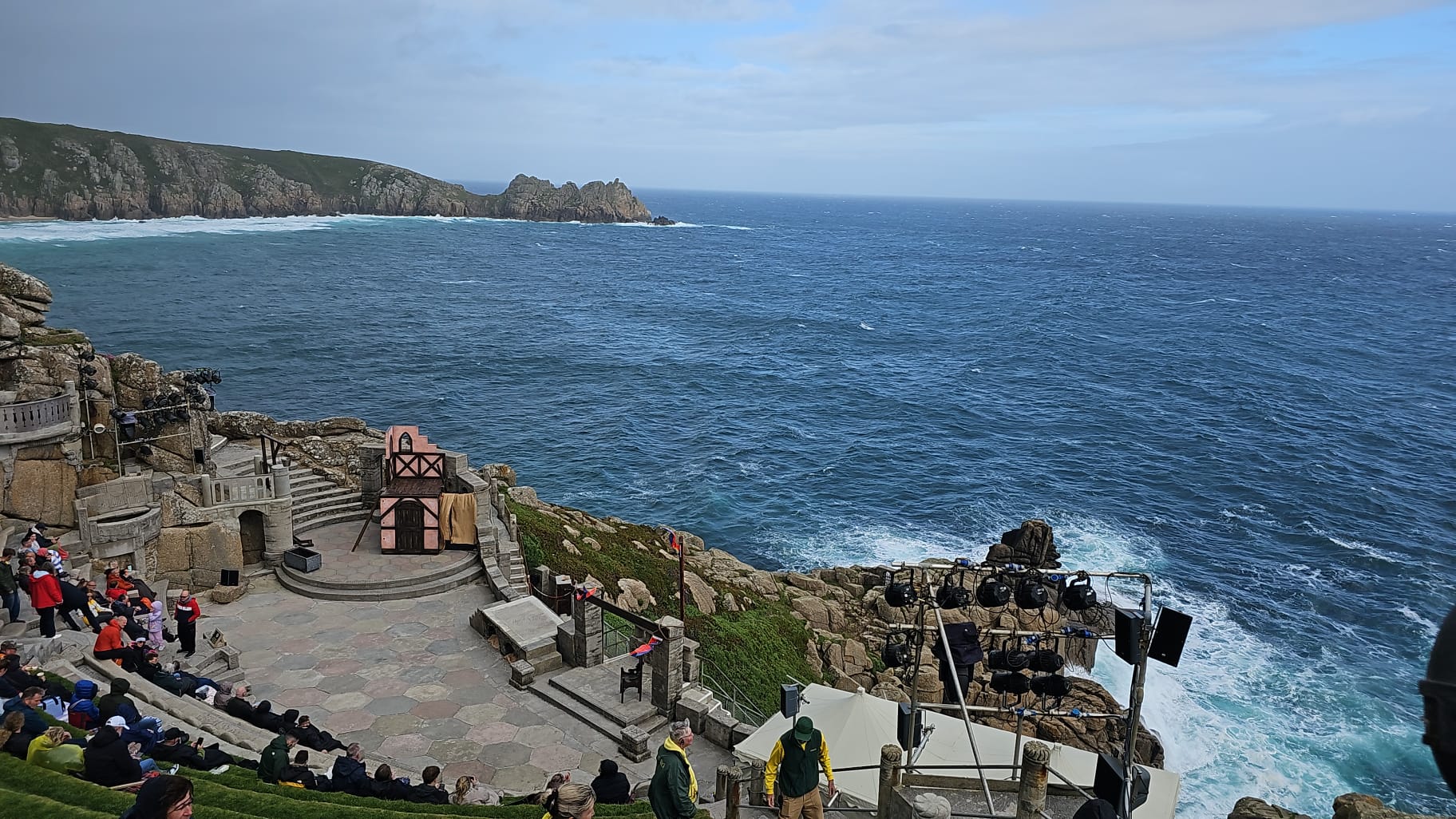 Touring production adapted for the Minack Theatre