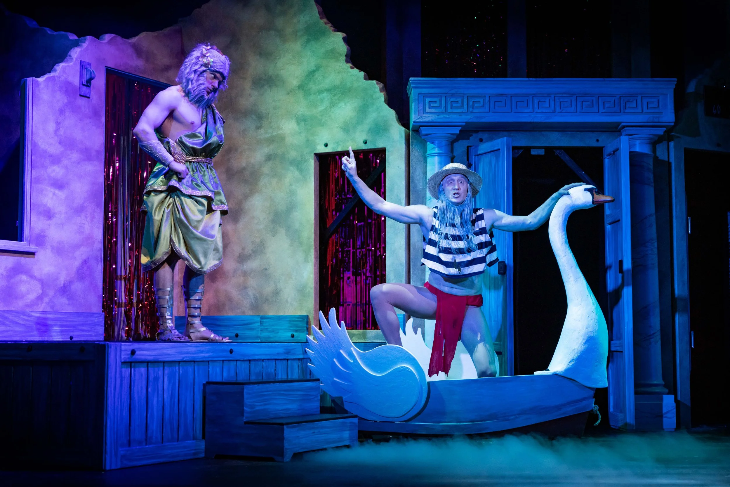 Production photograph from Oh Zeus!
